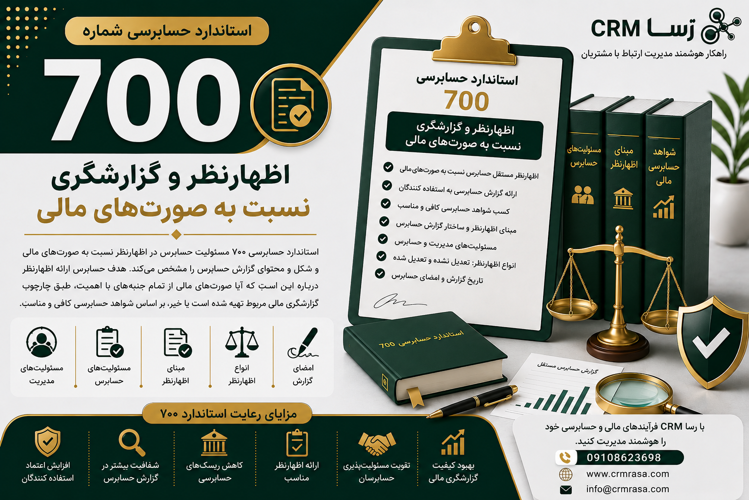 استاندارد حسابرسی 700