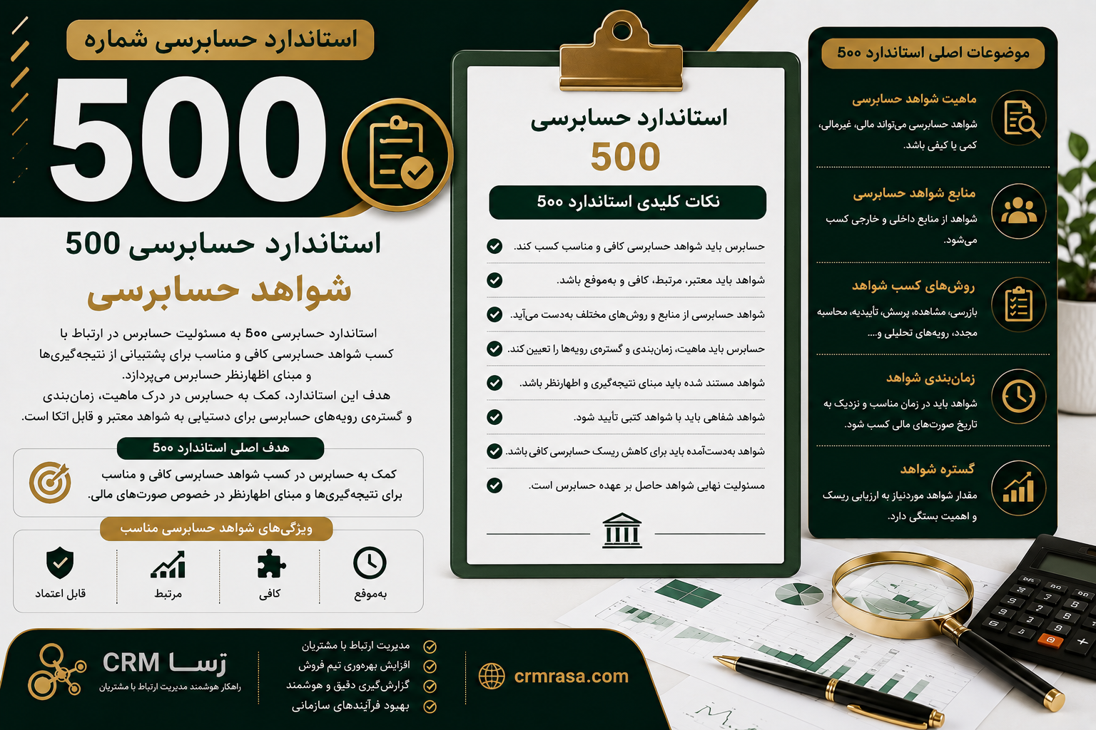استاندارد حسابرسی 500