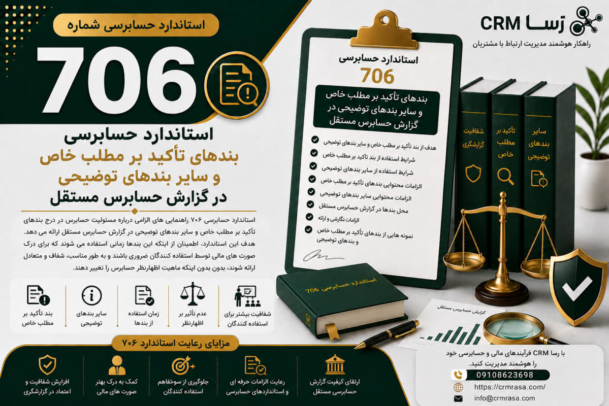 استاندارد حسابرسی 706